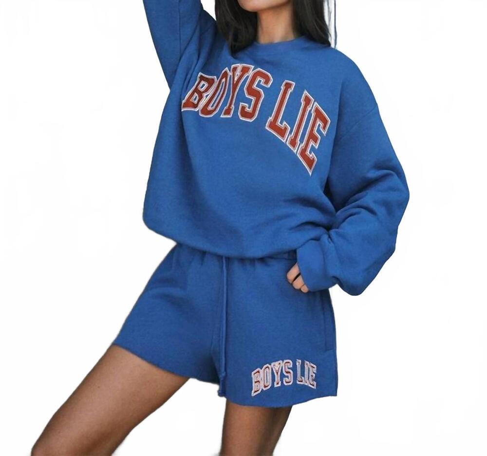 NEW BOYS LIE game changer classic shorts in blue